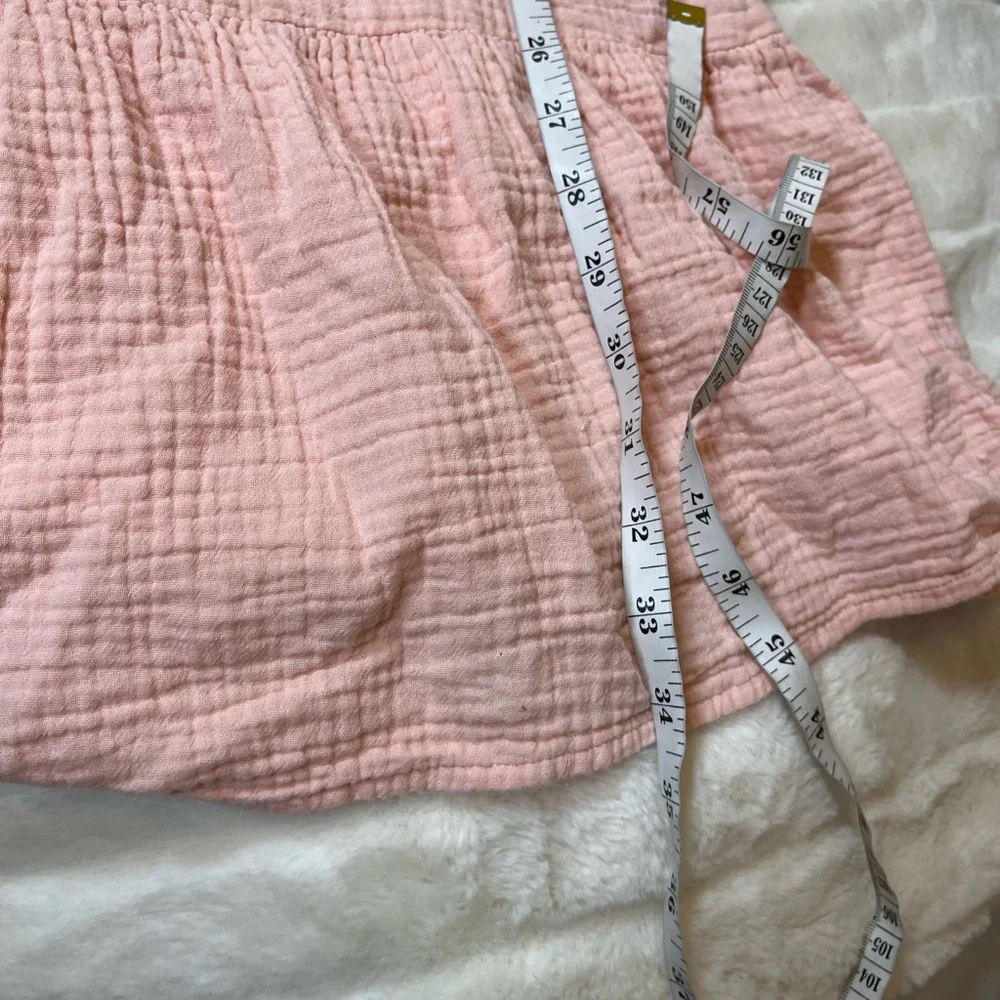 Universal Thread L Pale Pink Gauze Cotton Sundress Preppy City Spring Summer NYC